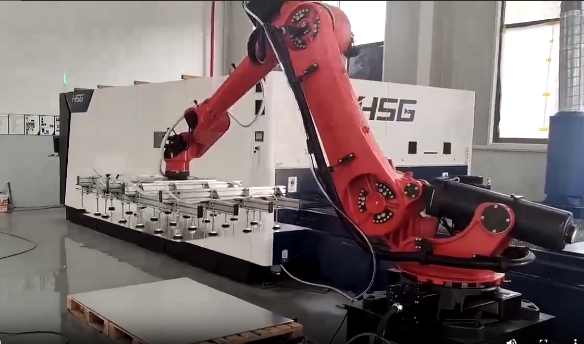 robot in glass stacking robot in glass stacking